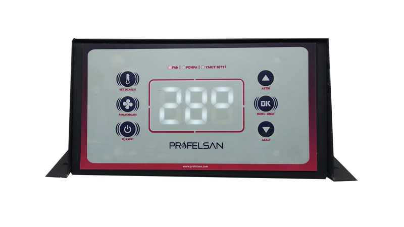 Elle Yüklemeli Kalorifer / Kat Kaloriferi Kontrol Paneli
